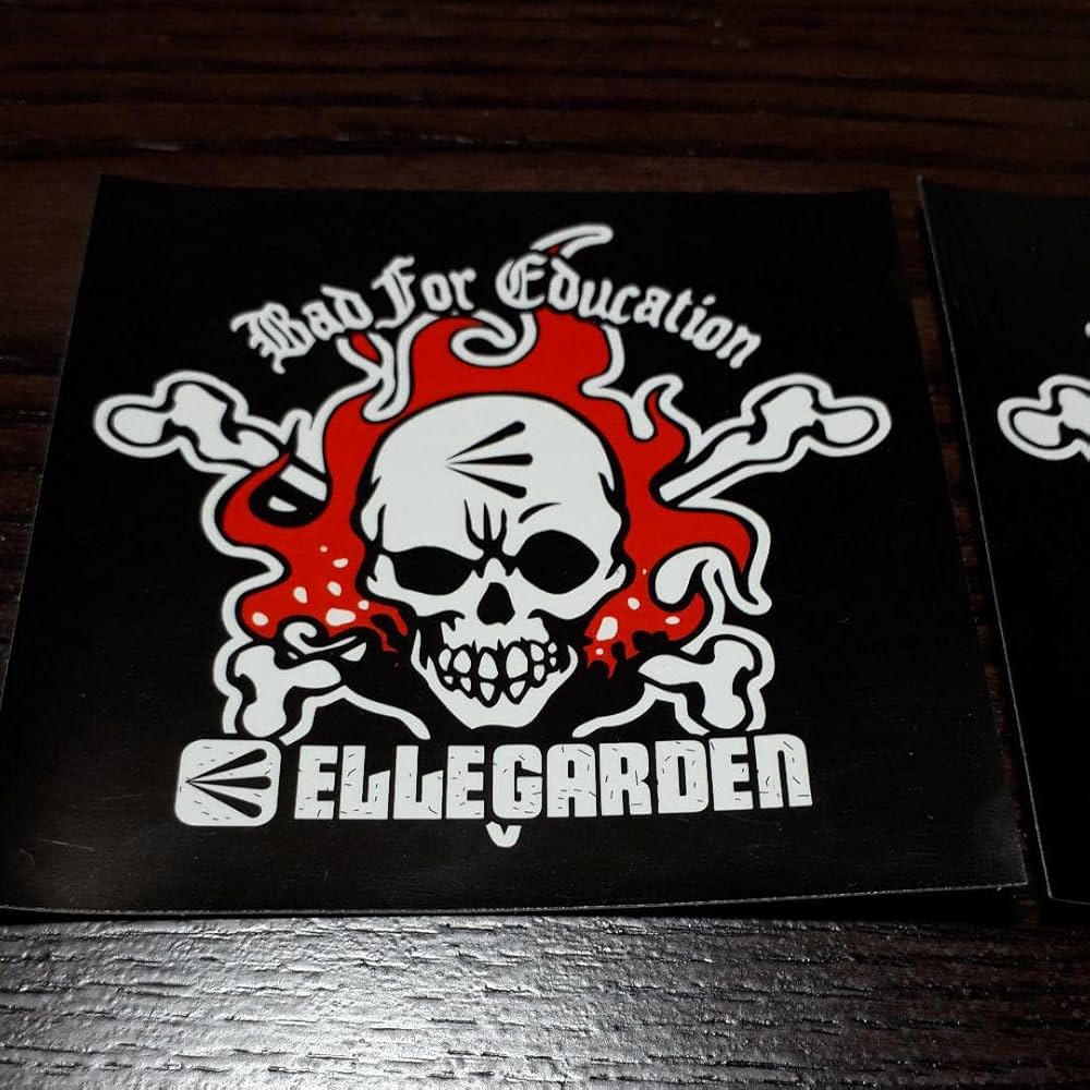 ELLEGARDEN (エルレガーデン) DVD セット＋ステッカー Amazon.co.jp: エルレガーデン ELLEGARDEN ステッカー 2枚